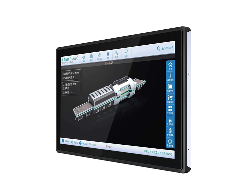 17寸内嵌式工业电容触摸显示器SMT智能仓储解决方案控制专用设备